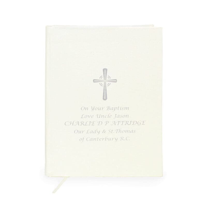 Personalised Silver Companion Holy Bible - Eco-friendly