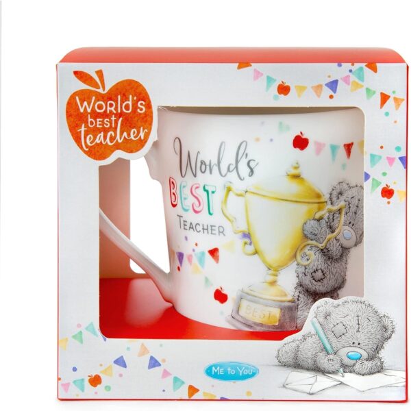 Me to You Tatty Teddy Thank You Teacher Boxed Mug