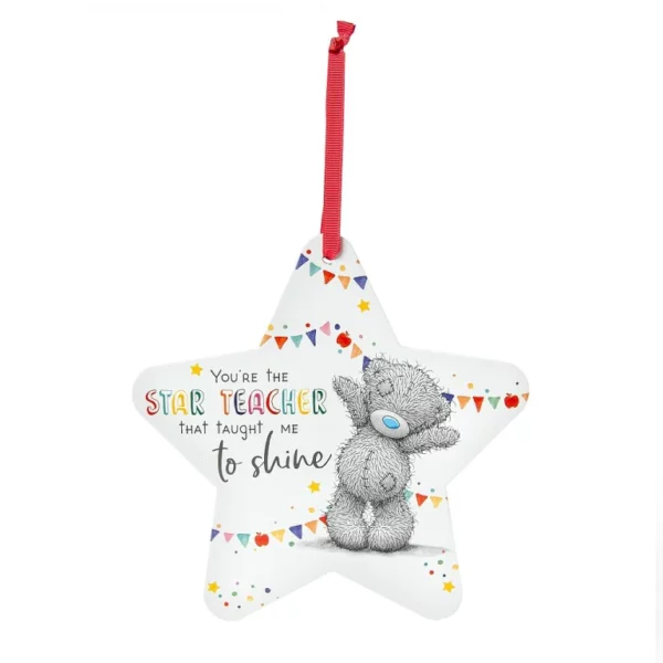 Me to You Thank You Teacher Keepsake Hanging Ornament