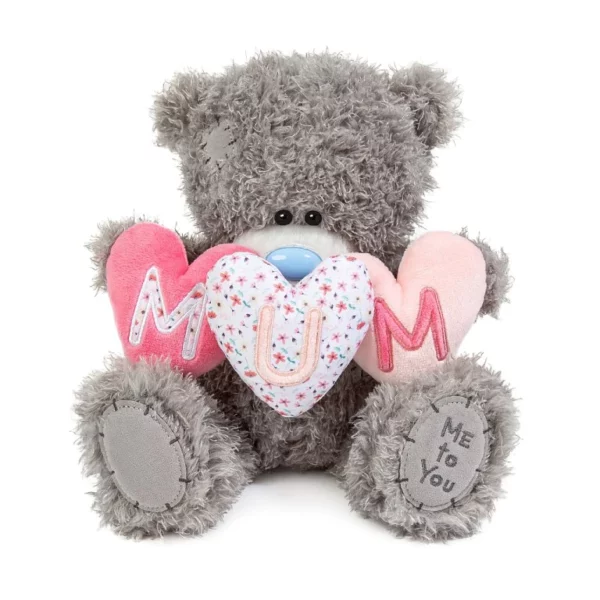 Me to You Tatty Teddy Bear Holding 'Mum' Bunting