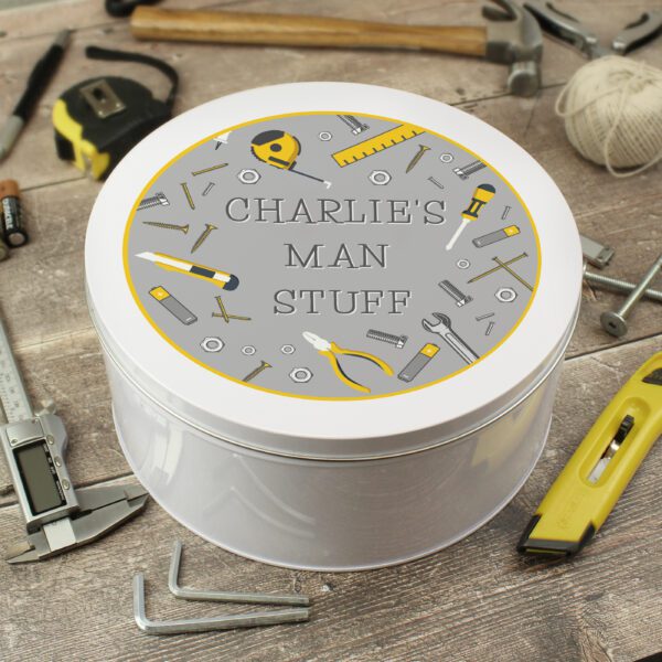 Personalised Bits & Bobs Metal Tin 23 Personalised Bits & Bobs Metal Tin