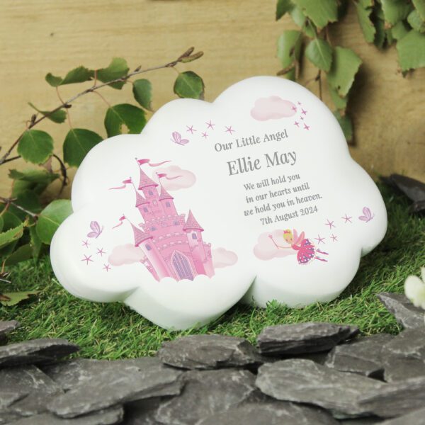 Personalised Fairy Castle Resin Memorial Cloud 15 Personalised Fairy Castle Resin Memorial Cloud