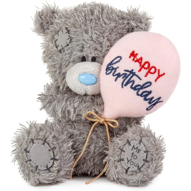Me To You Bear Holding Happy Birthday Balloon