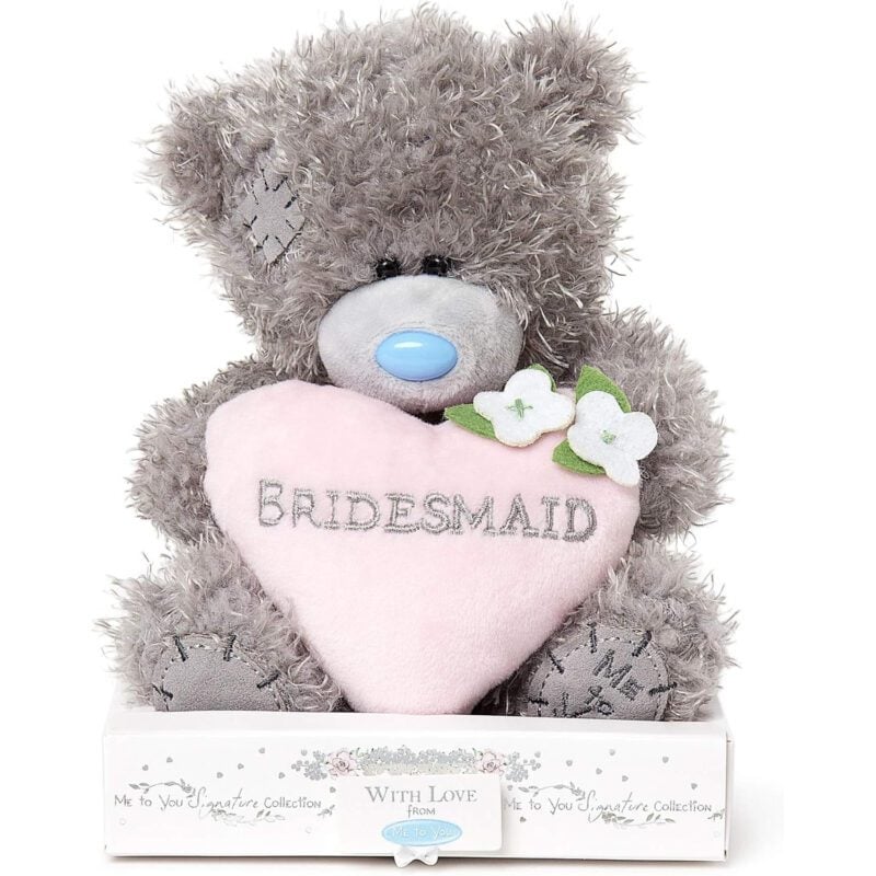 Me to You Bridesmaid Heart Bear