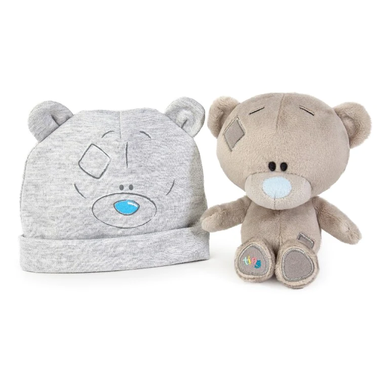 Tiny Tatty Teddy Baby Hat and Bear Gift Set 4 Tiny Tatty Teddy Baby Hat and Bear Gift Set