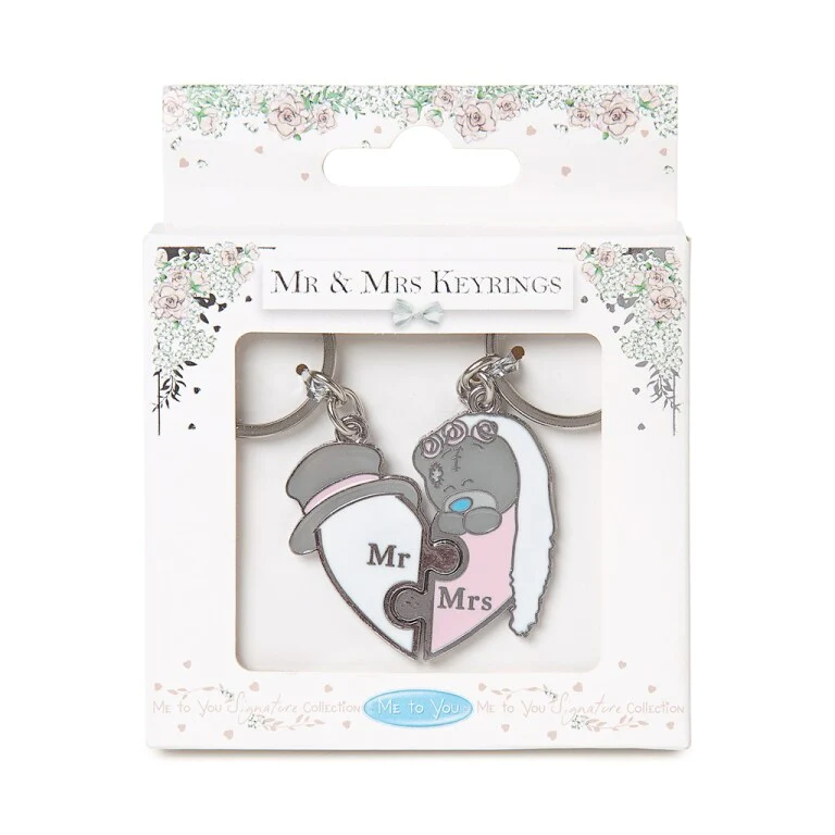 Mr & Mrs Keyring Set 41 Mr & Mrs Keyring Set