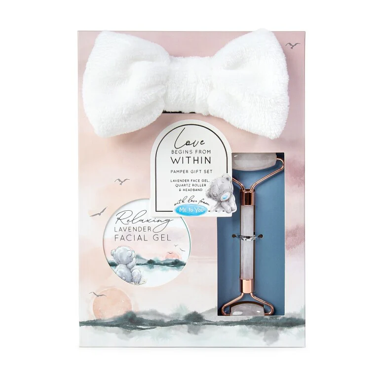 Me to You Tatty Teddy Face Gel, Quartz Roller & Headband Gift Set