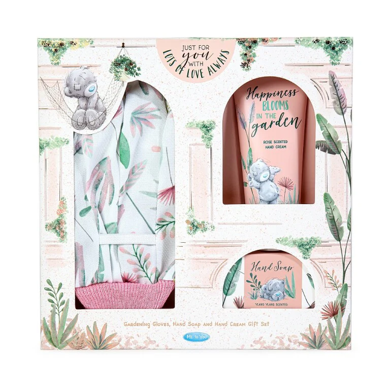 Me to You Tatty Teddy Gardening Gloves, Soap and Hand Cream Gift Set