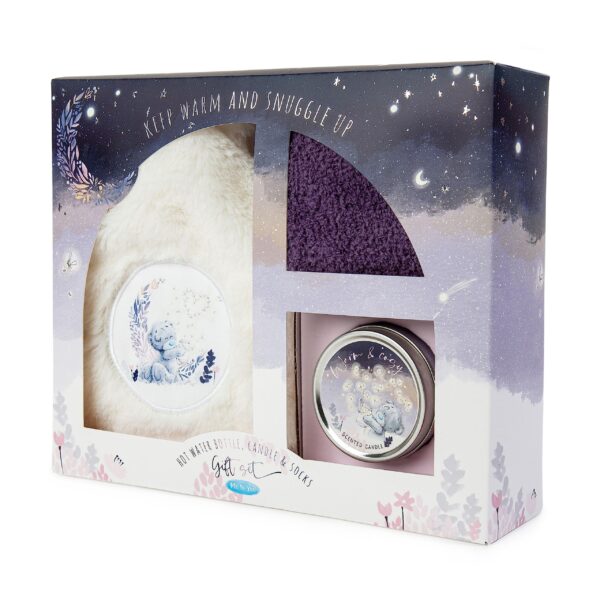 Me to You Tatty Teddy Hot Water Bottle, Candle and Socks Gift Set 17 91FvRboP4EL