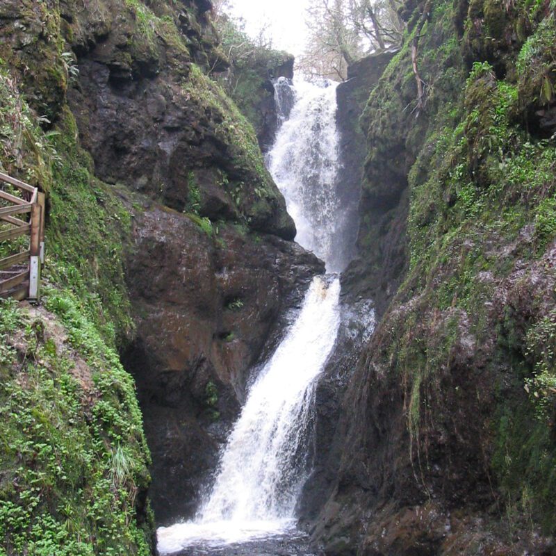 Antrim Hills waterfall