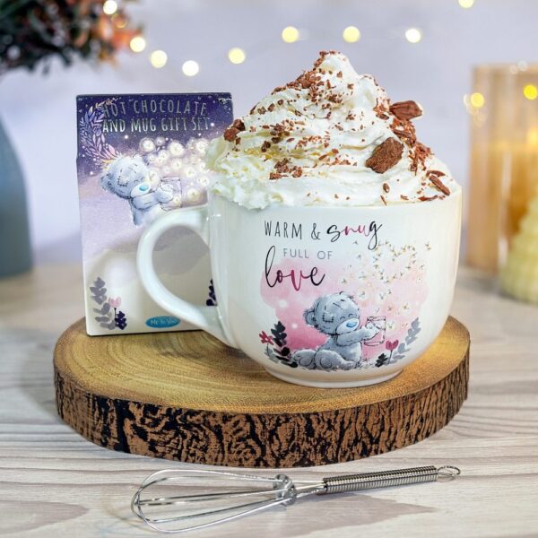 Me to You Tatty Teddy Hot Chocolate and Mini Whisk Gift Set 4 agz01184