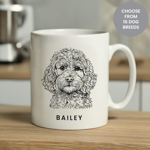 Personalised Dog Breed Mug 4 P0805O38