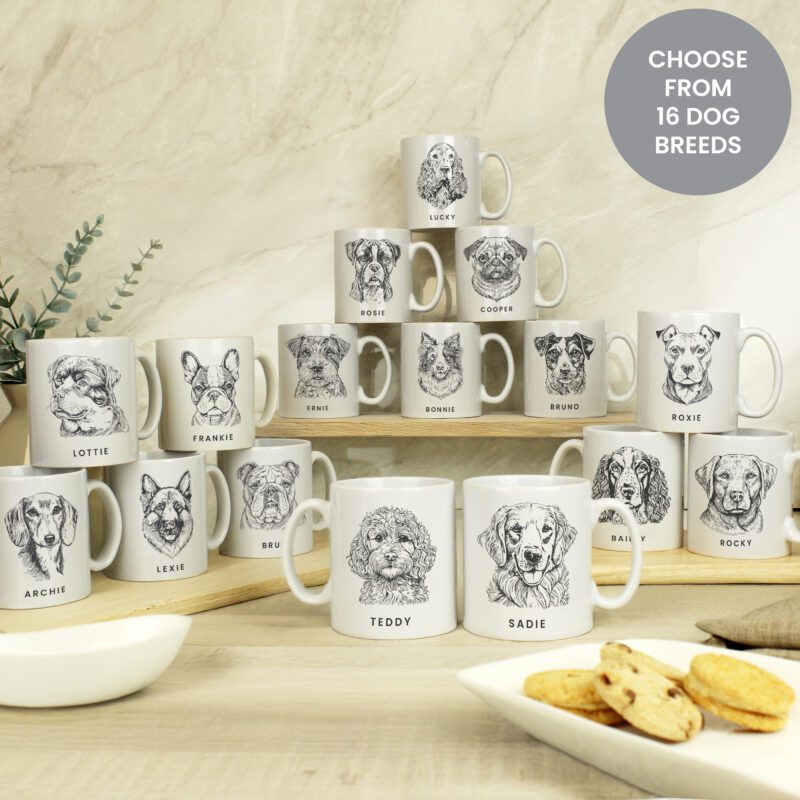 Celebrate Your Dog’s Festive Spirit with Our New Personalised Dog Breed Bauble and Mug Collection! 6 P0805O38 2