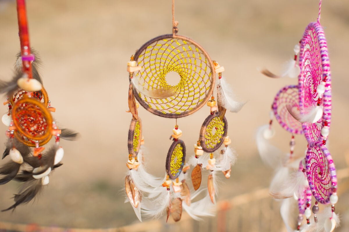 Dreamcatchers: Origins, Symbolism, and a Beautiful Touch for Your Baby’s Nursery 1 dreamcatcher a dream hunter hanging on the stree 2024 08 08 06 24 33 utc