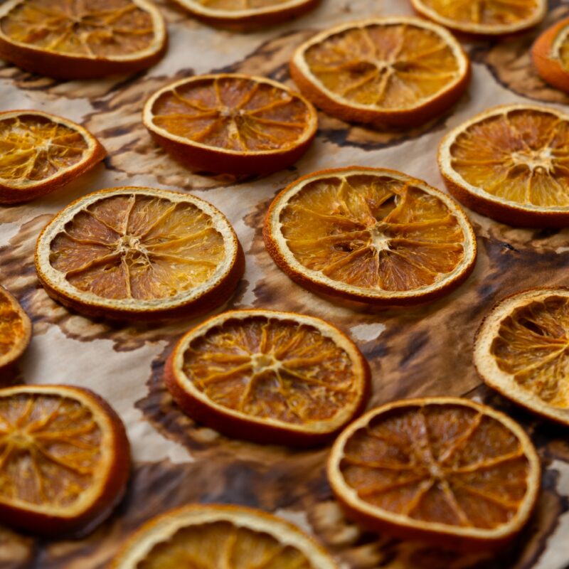 How to Make a Beautiful Dried Orange Garland for the Holidays 2 dried oranges flat lay top view 2023 11 27 05 27 42 utc