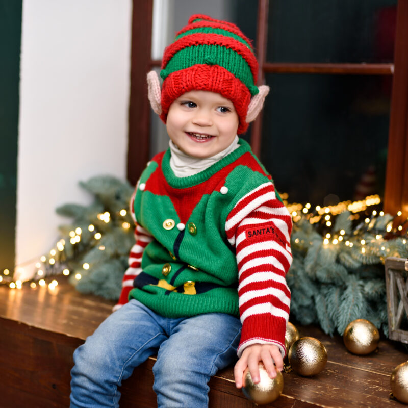 little child under christmas tree baby boy in san 2023 11 27 05 12 01 utc