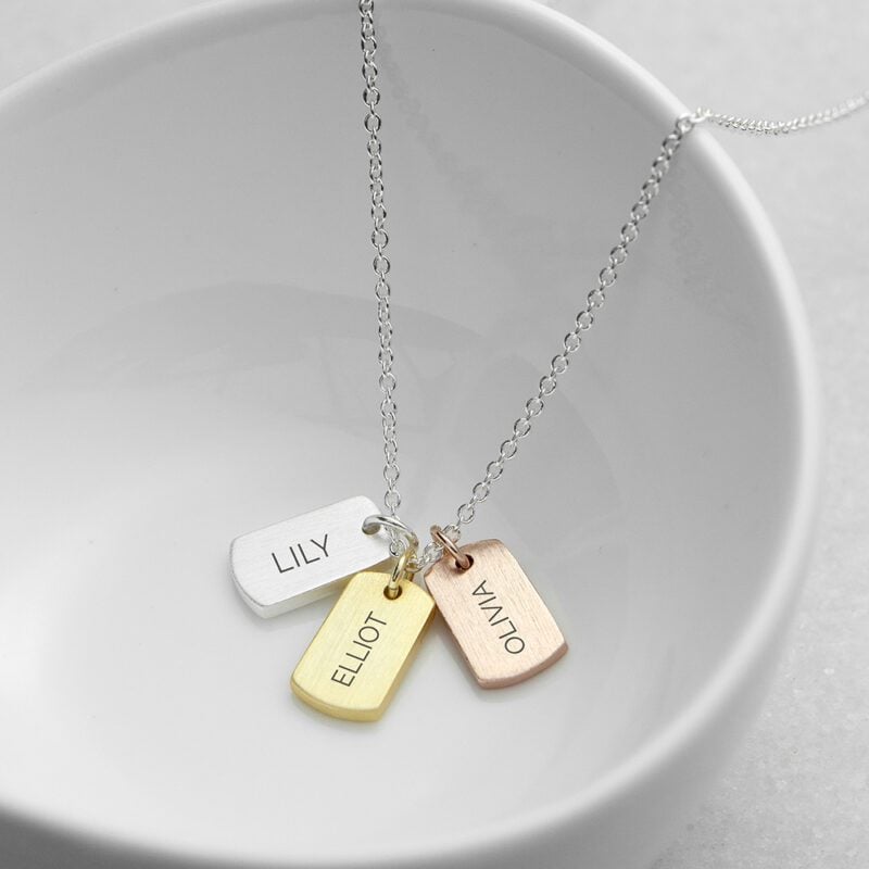 Personalised My Family Special People Necklace