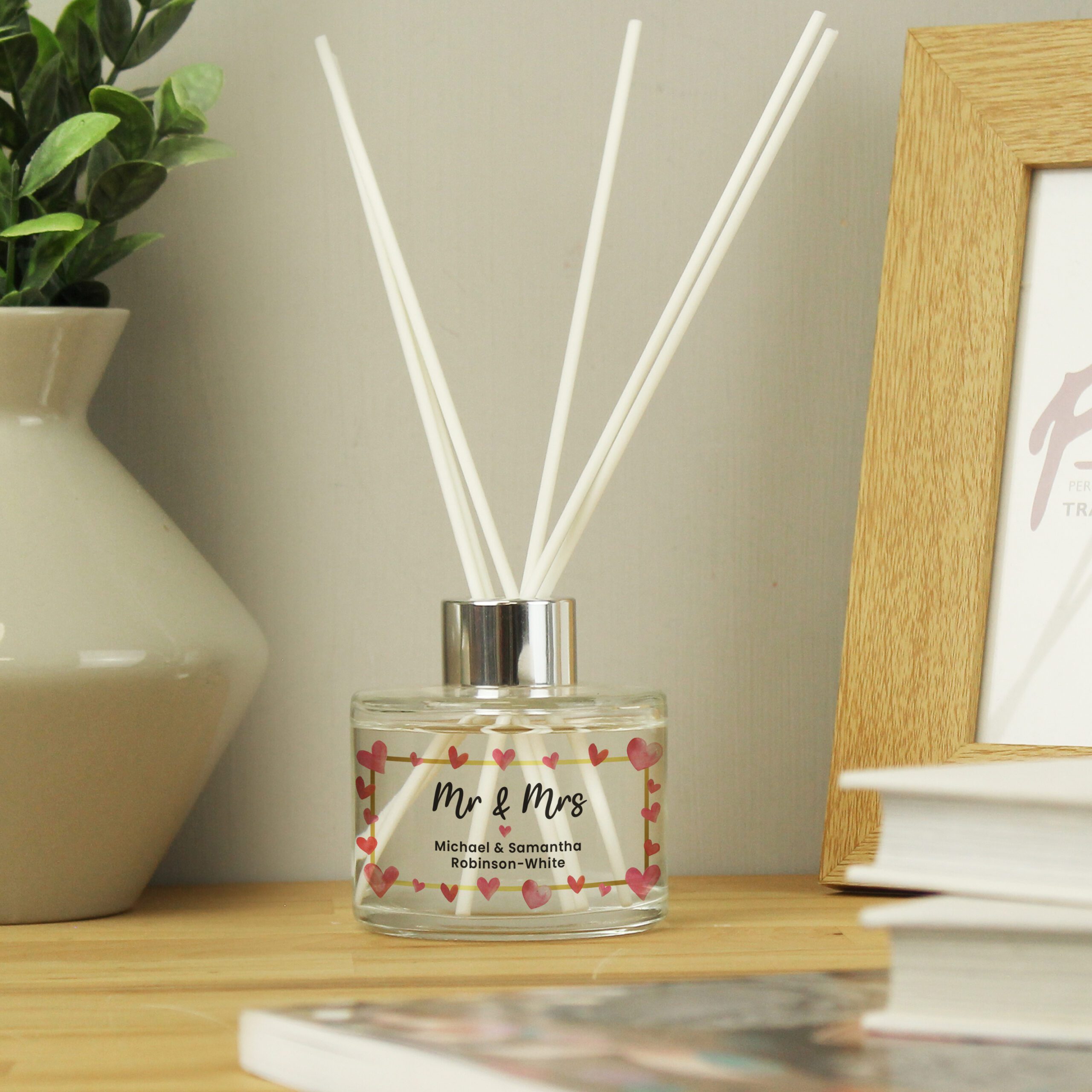 Personalised Hearts Diffuser 2 Personalised Hearts Diffuser