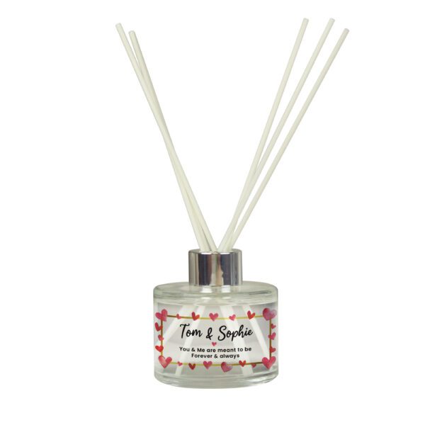 Personalised Hearts Diffuser