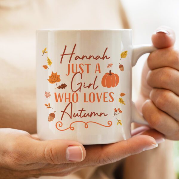 Personalised Loves Autumn Mug 8 P0805O88 1