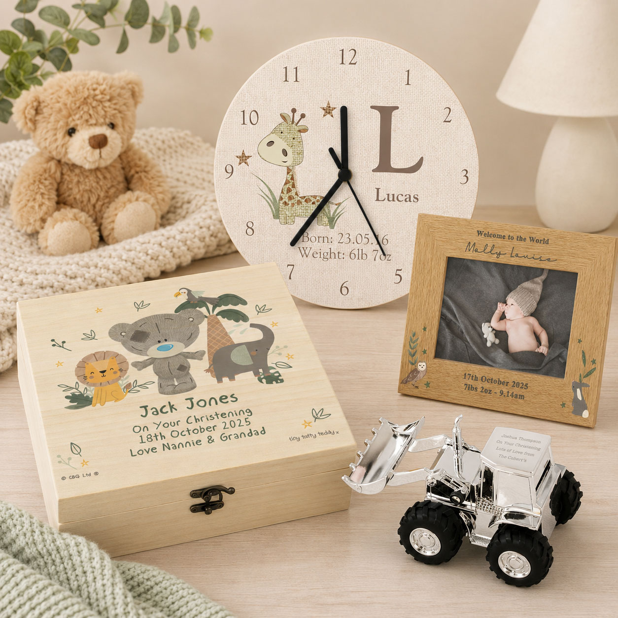 Personalised New Baby Gifts