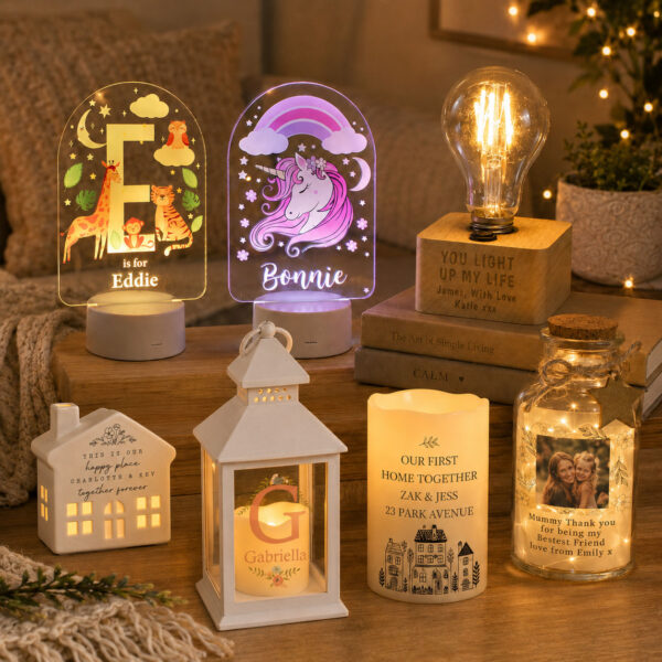Personalised Lights and LED Gifts
