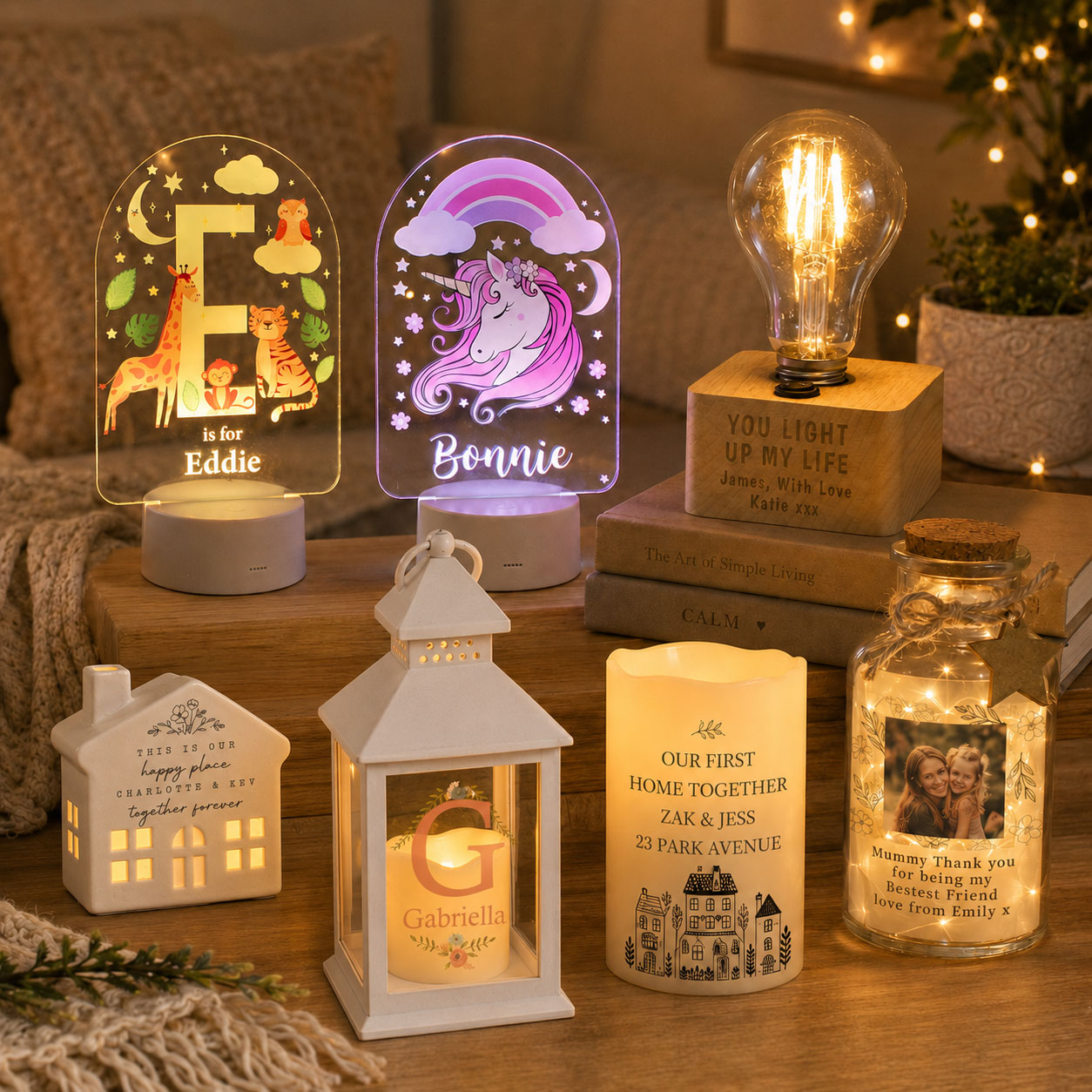 Personalised Lights and LED Gifts