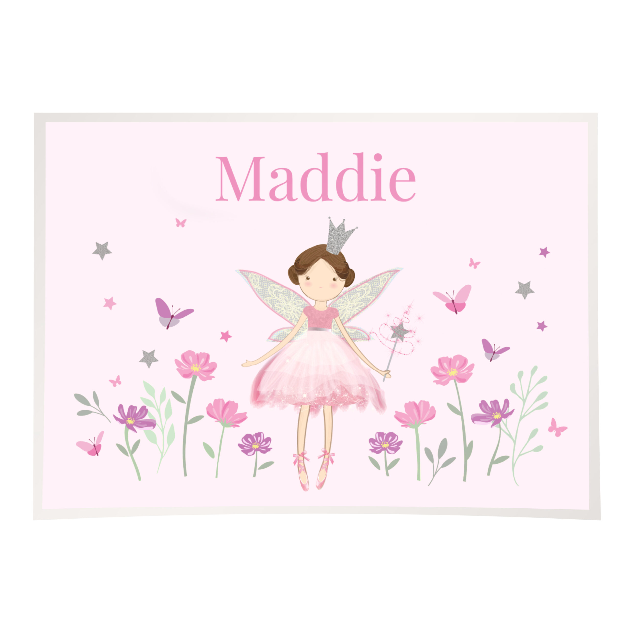 Personalised Fairy Princess Placemat 3 Personalised Fairy Princess Placemat