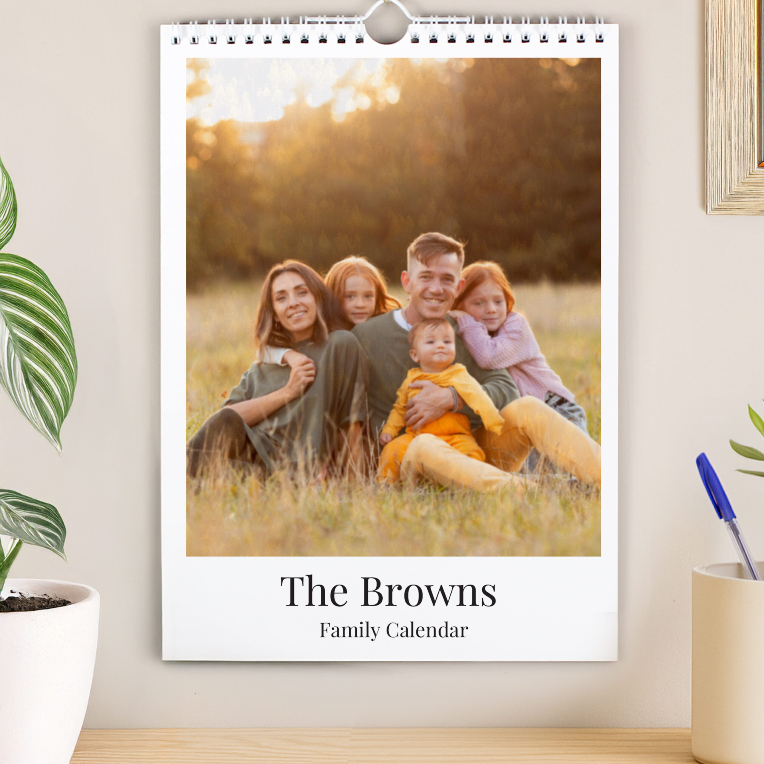 Personalised Photo Upload Wall Calendar 2 Personalised Photo Upload Wall Calendar