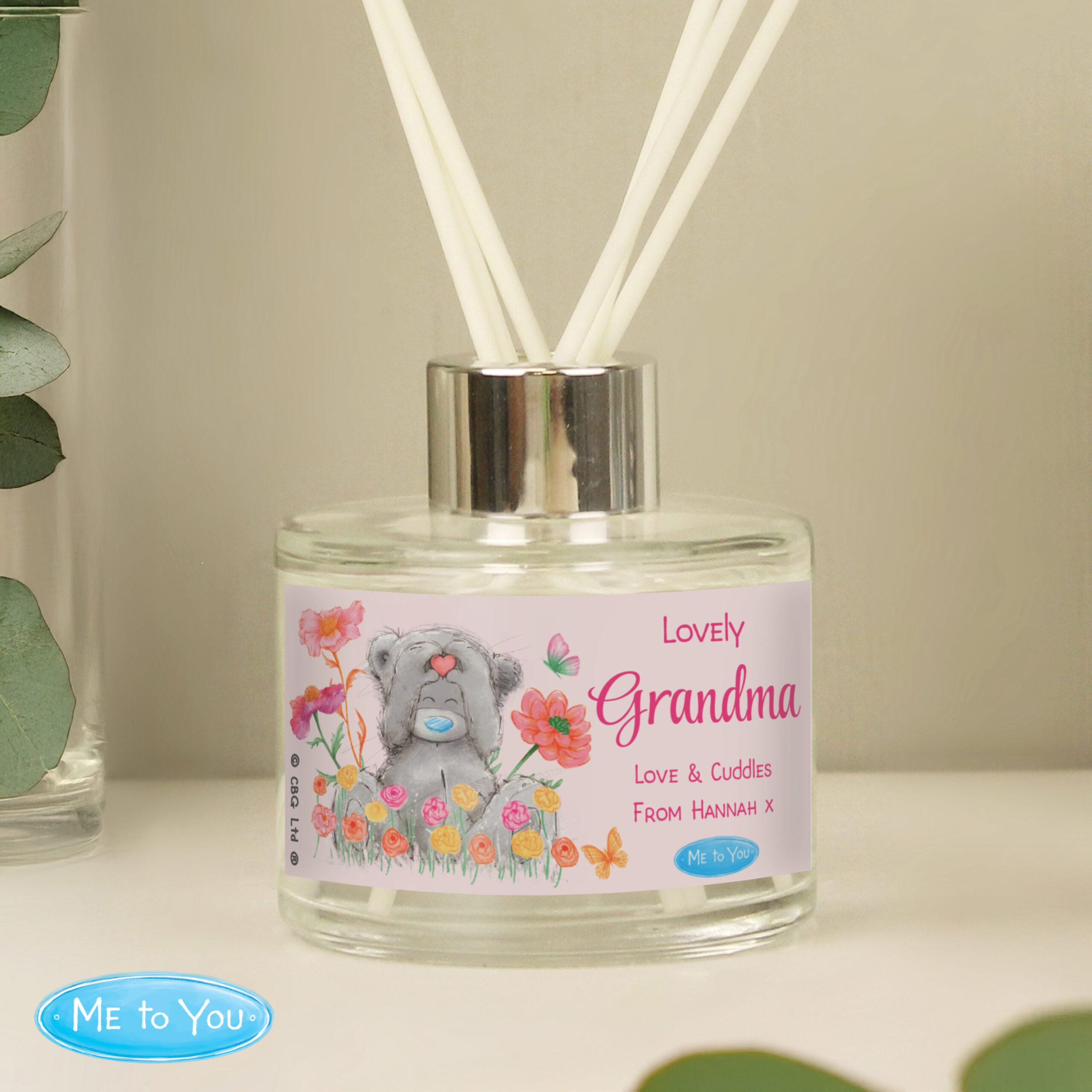 Personalised Me to You Flowery Diffuser 1 Personalised Me to You Flowery Diffuser