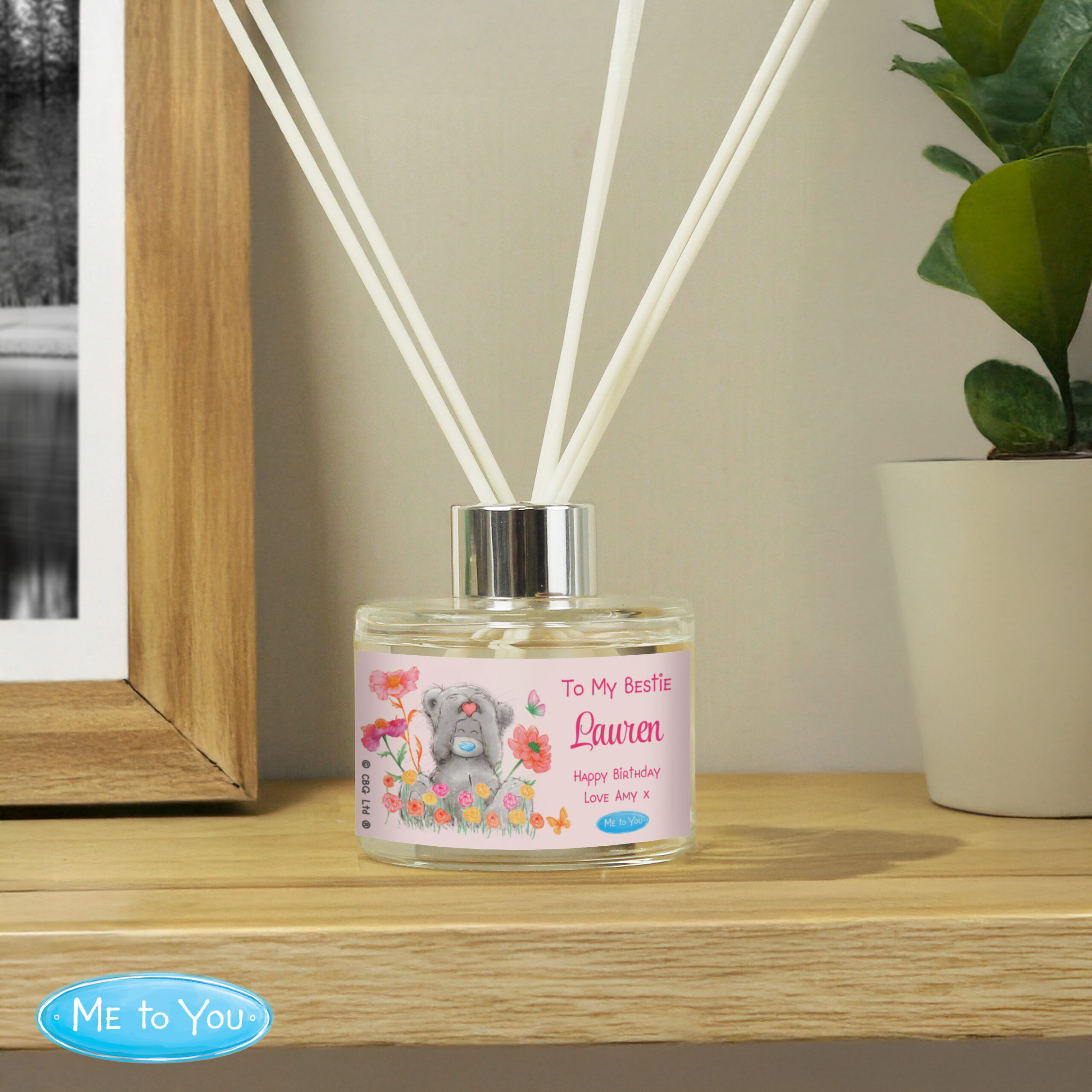 Personalised Me to You Flowery Diffuser 4 Personalised Me to You Flowery Diffuser