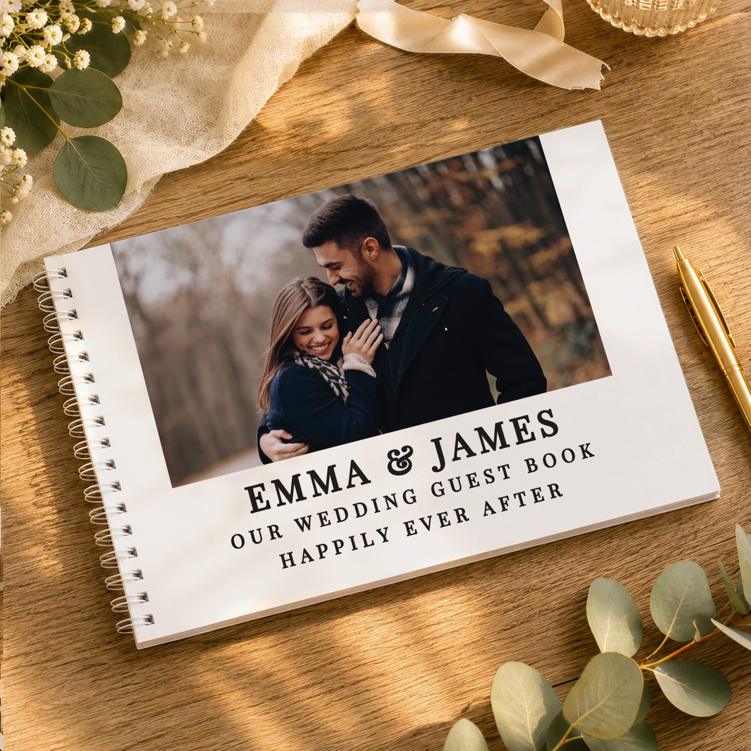 Personalised Photo Upload Guest Book 1 Personalised Photo Upload Guest Book