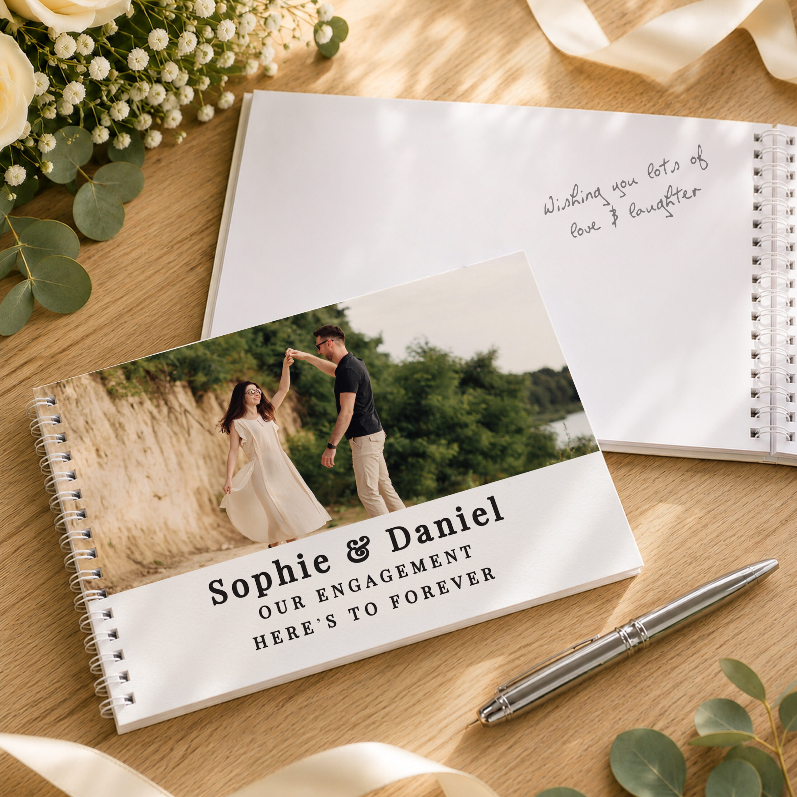 Personalised Photo Upload Guest Book 3 Personalised Photo Upload Guest Book
