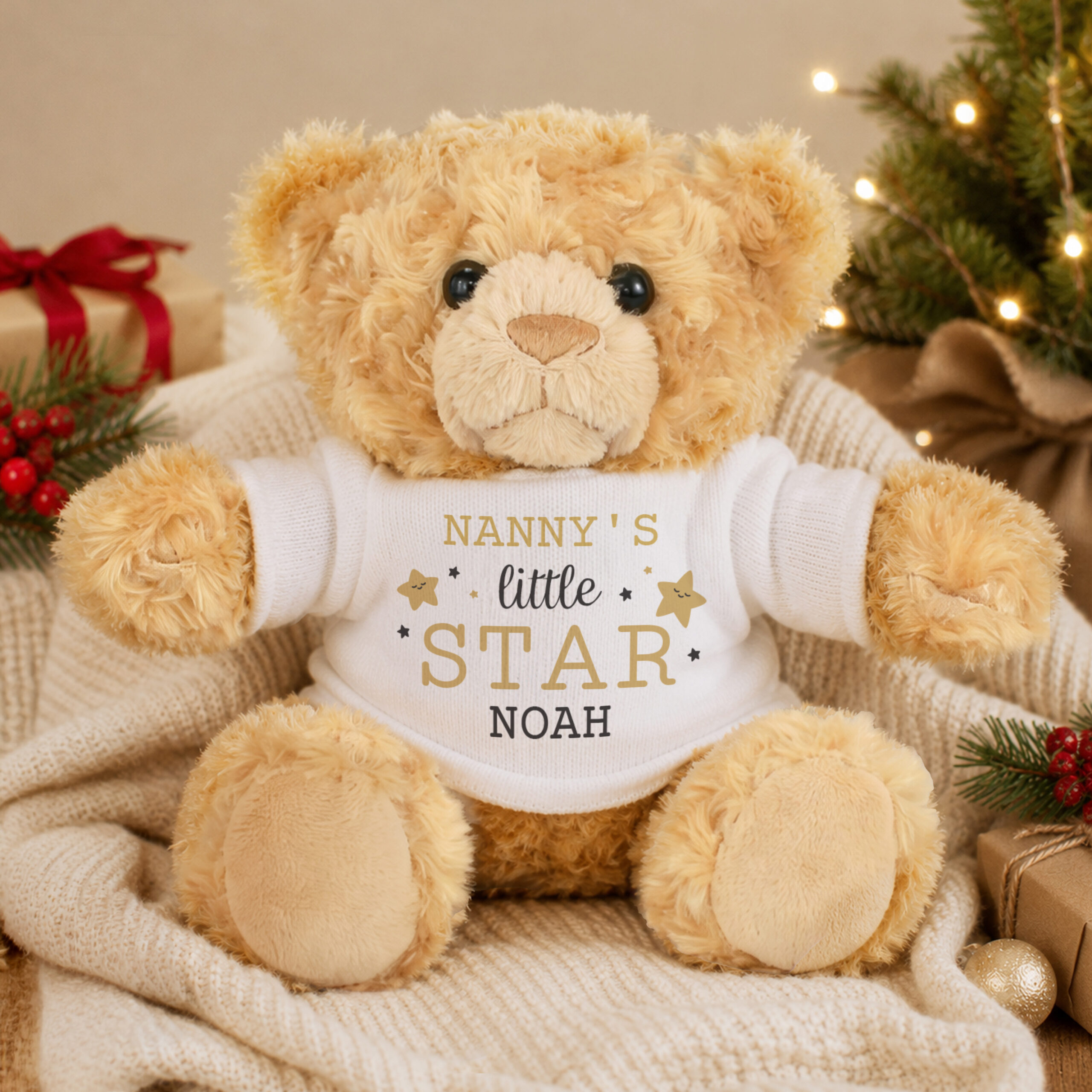 Personalised Little Star Teddy Bear 1 Personalised Little Star Teddy Bear
