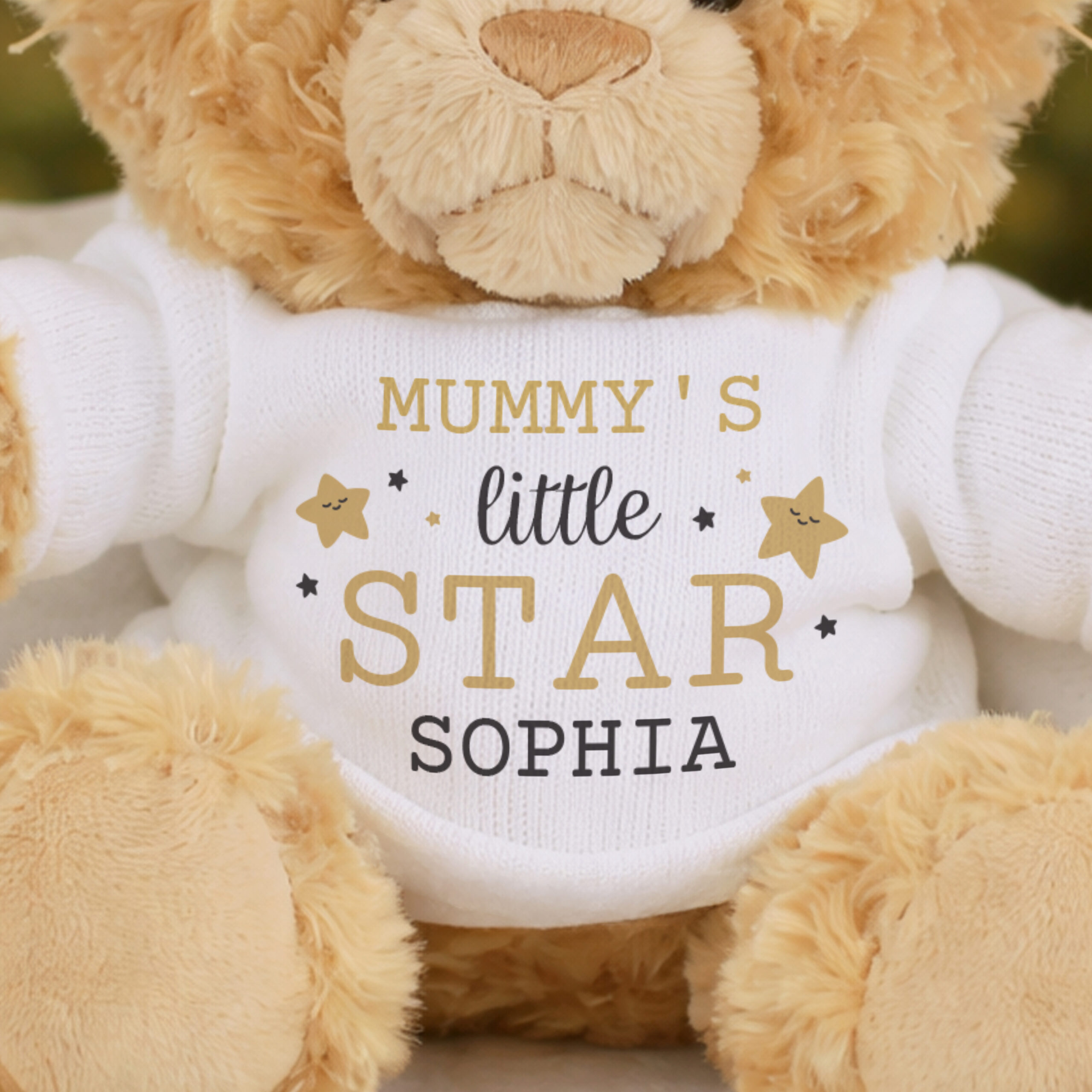 Personalised Little Star Teddy Bear 3 Personalised Little Star Teddy Bear