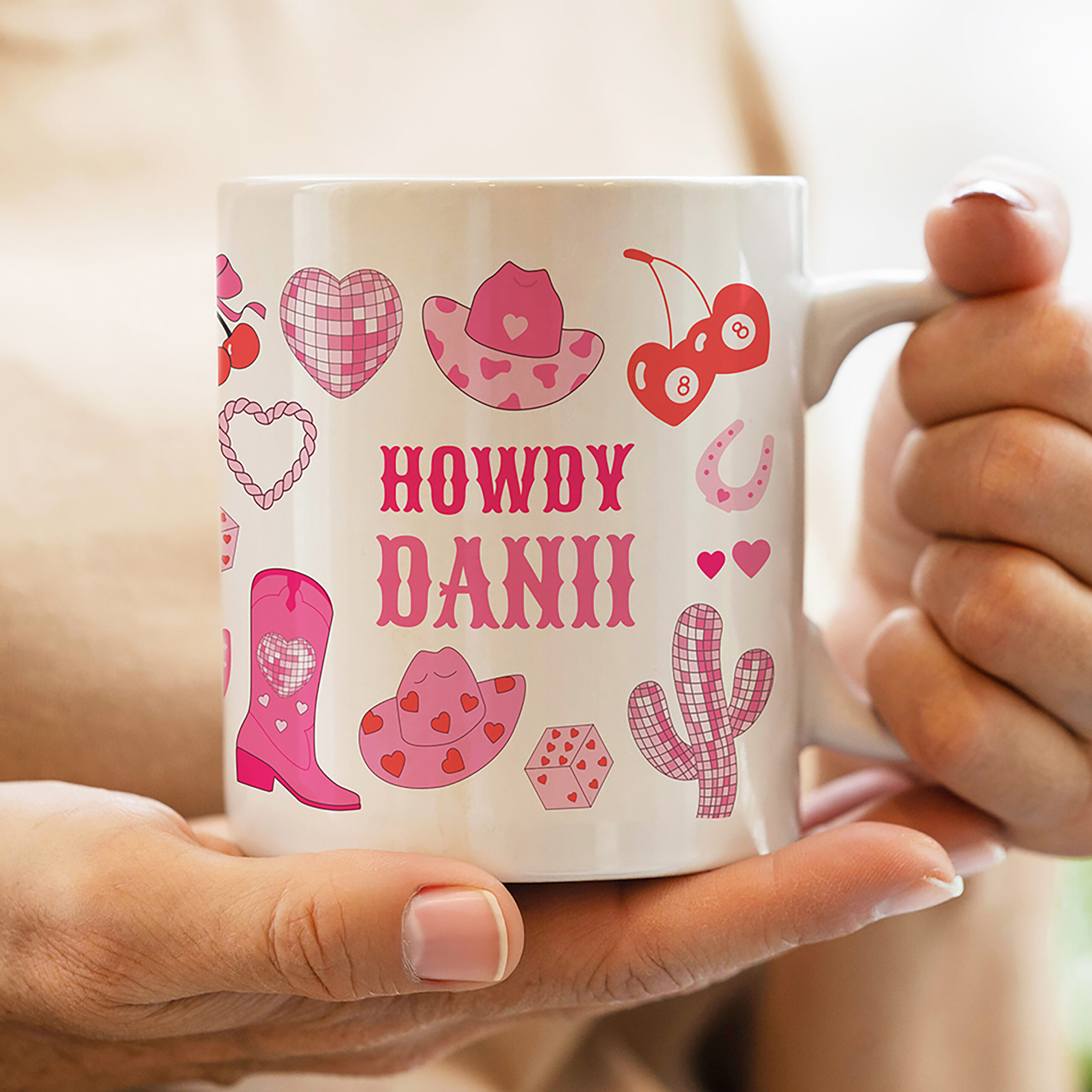 Personalised Cowgirl Mug 1 Personalised Cowgirl Mug