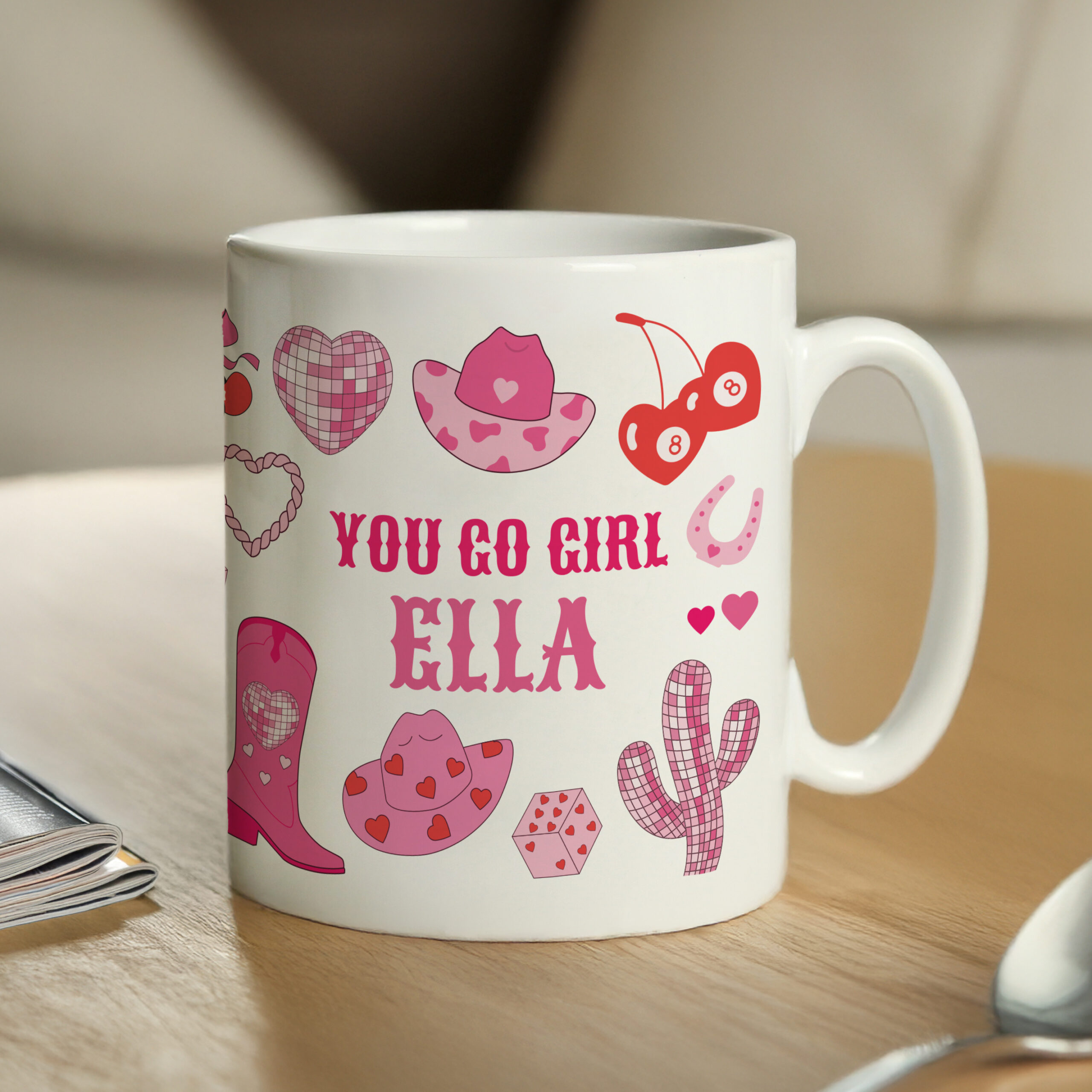 Personalised Cowgirl Mug 2 Personalised Cowgirl Mug