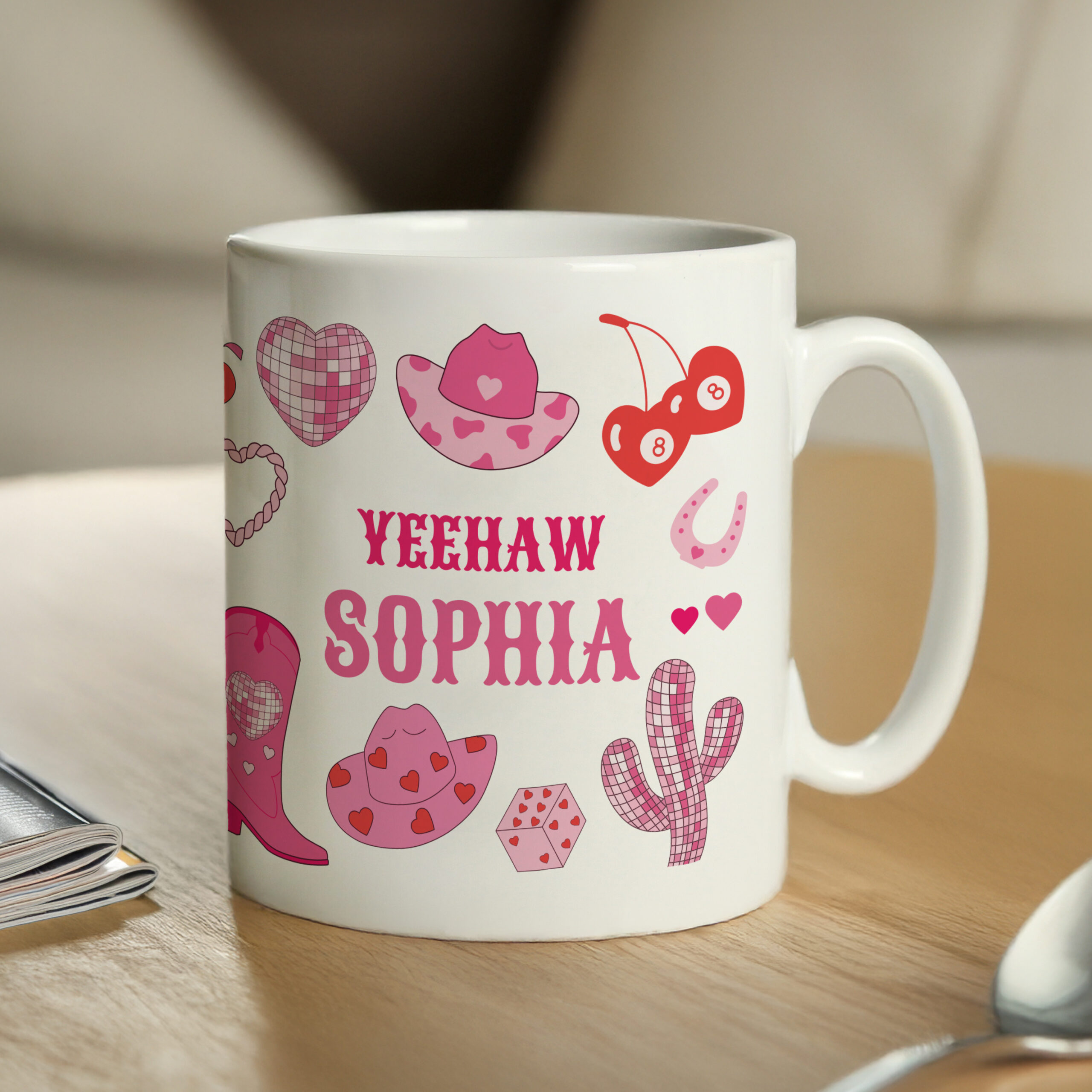 Personalised Cowgirl Mug 3 Personalised Cowgirl Mug