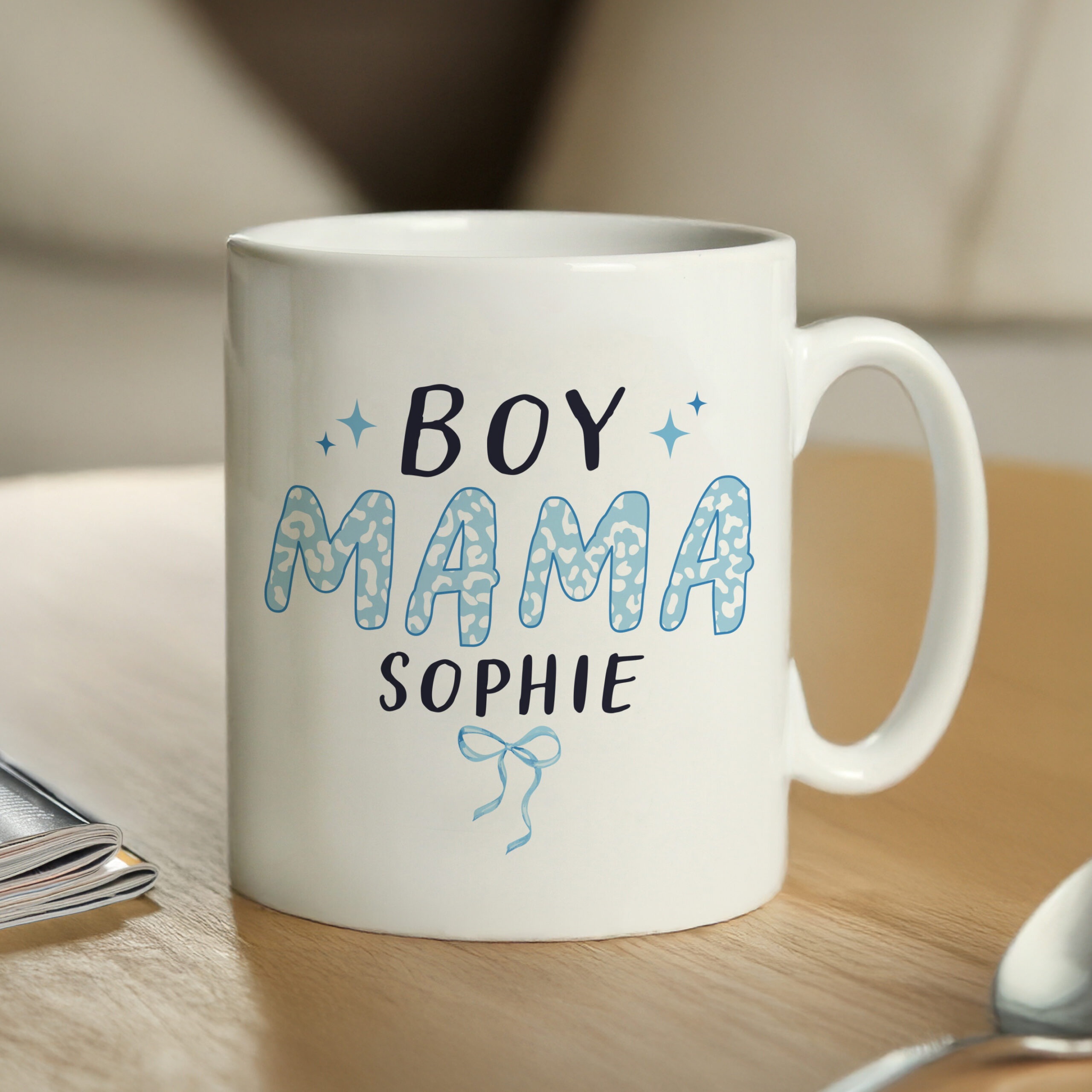 Personalised Boy Mama Mug 1 Personalised Boy Mama Mug