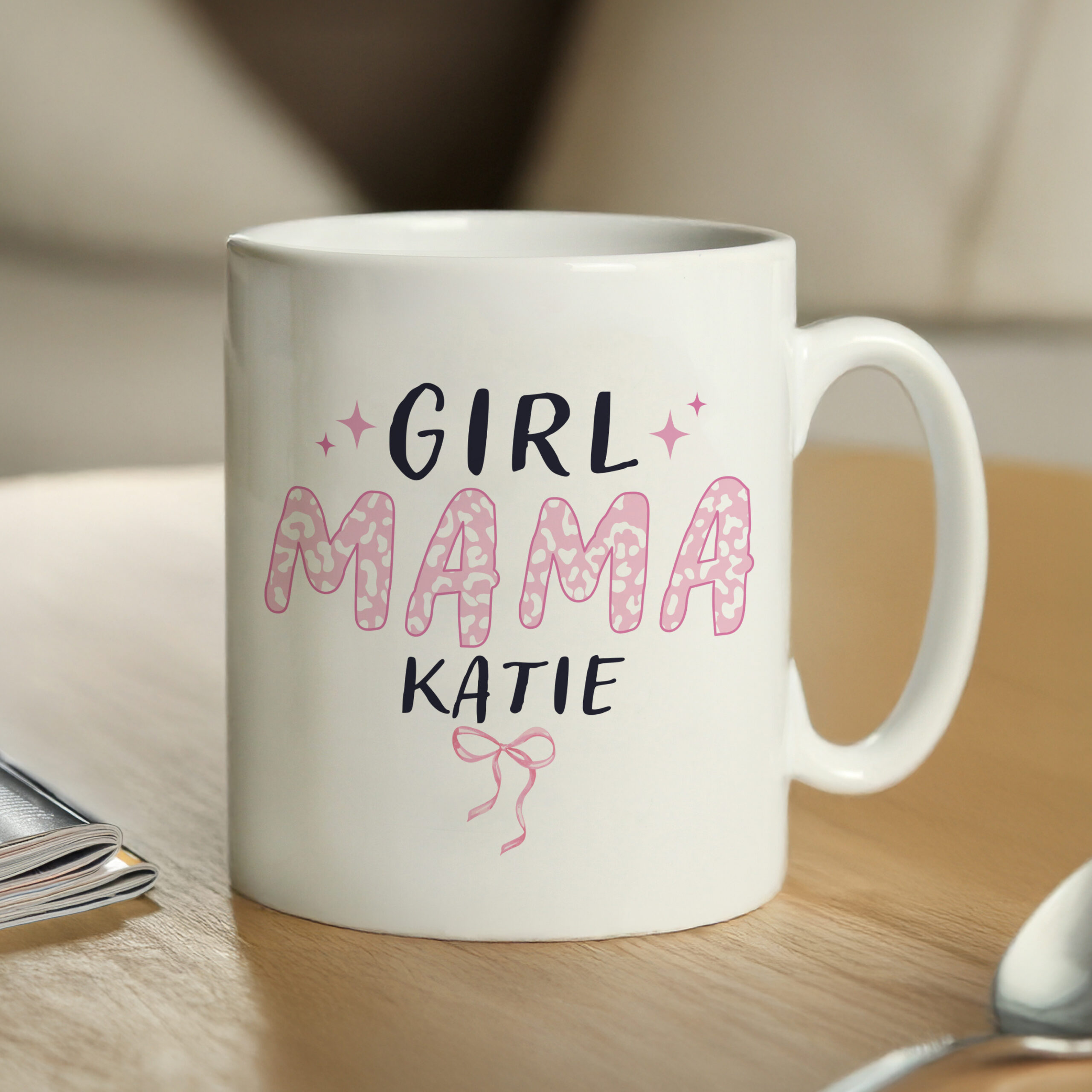 Personalised Girl Mama Mug 1 Personalised Girl Mama Mug