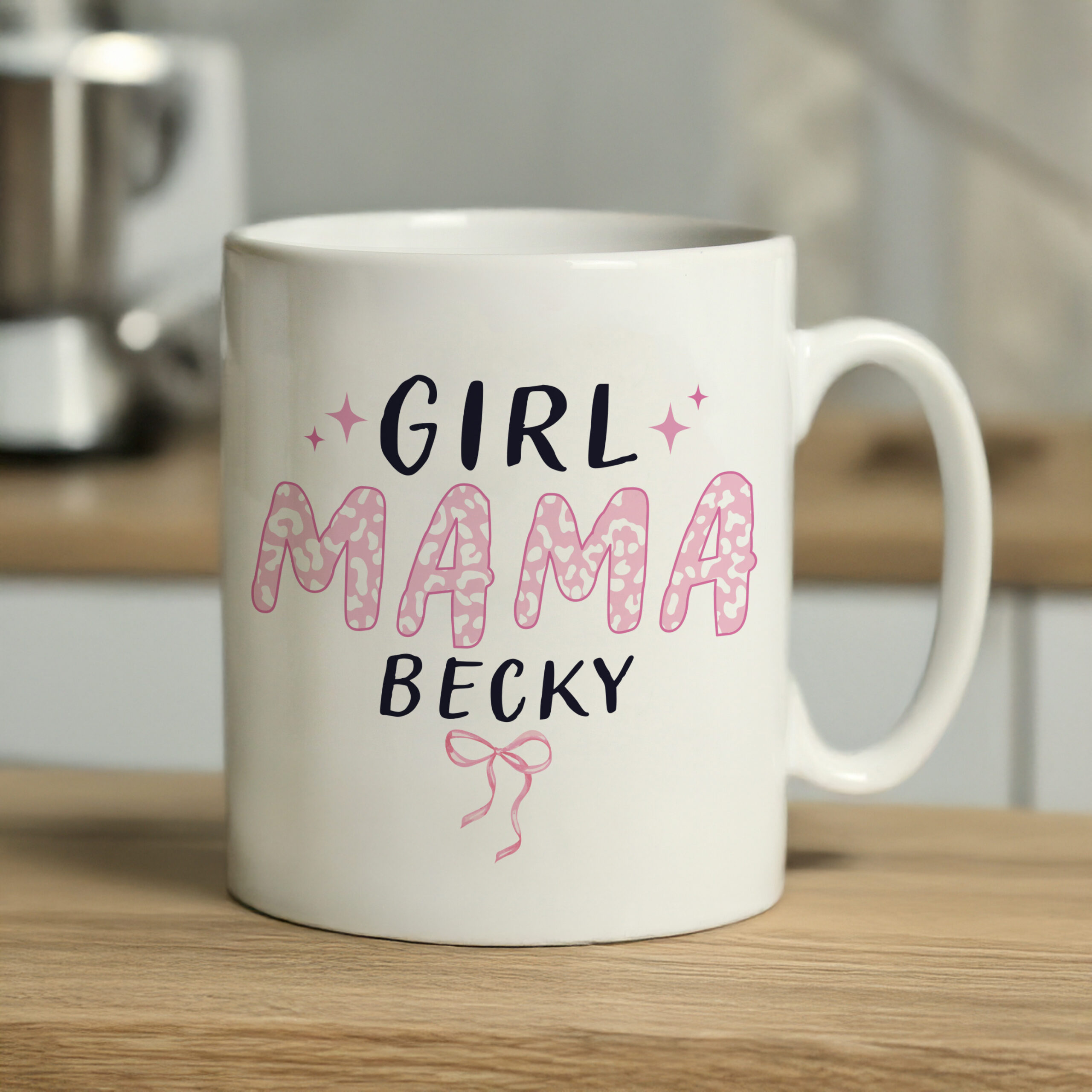 Personalised Girl Mama Mug 3 Personalised Girl Mama Mug