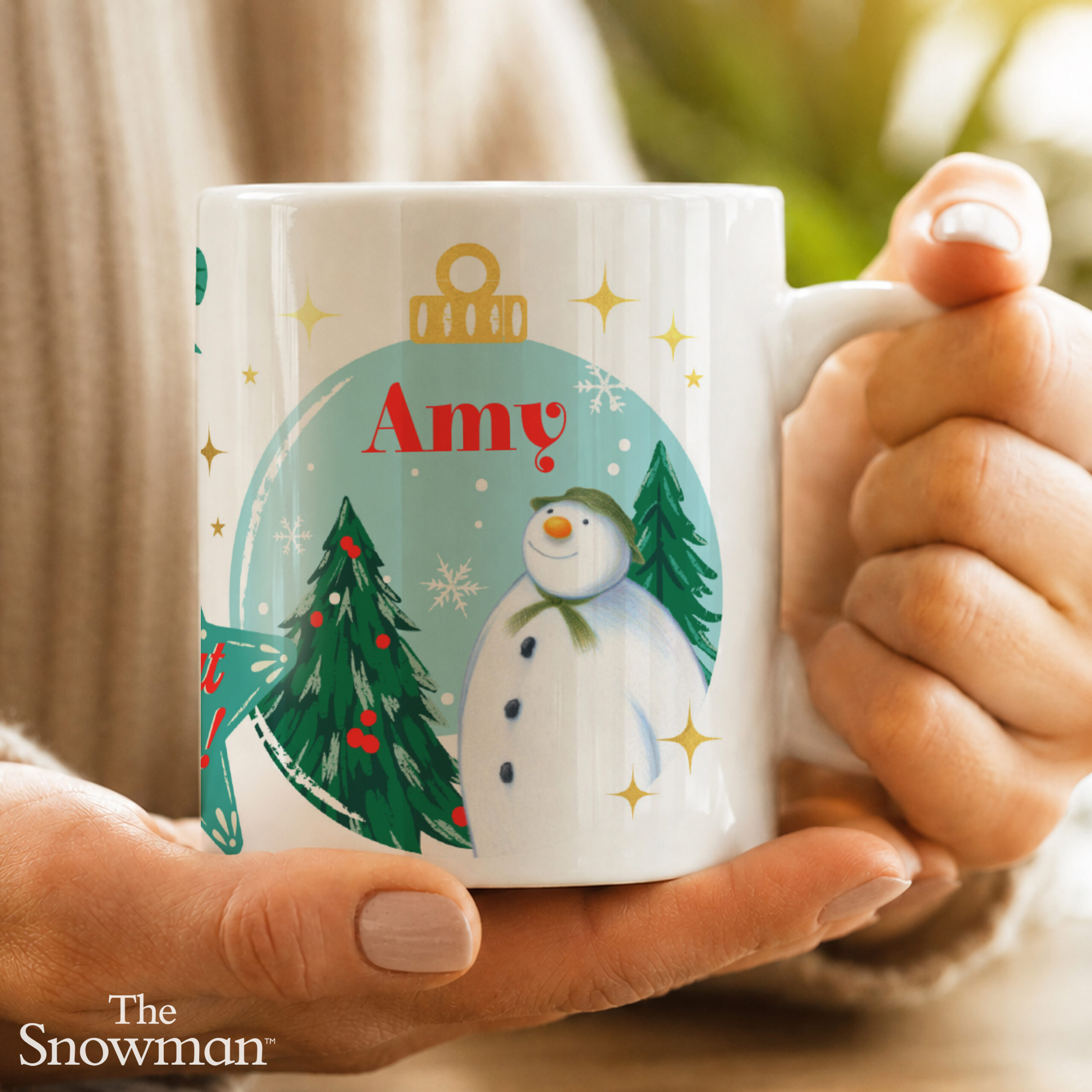 Personalised The Snowman Christmas Wishes Mug 2 Personalised The Snowman Christmas Wishes Mug