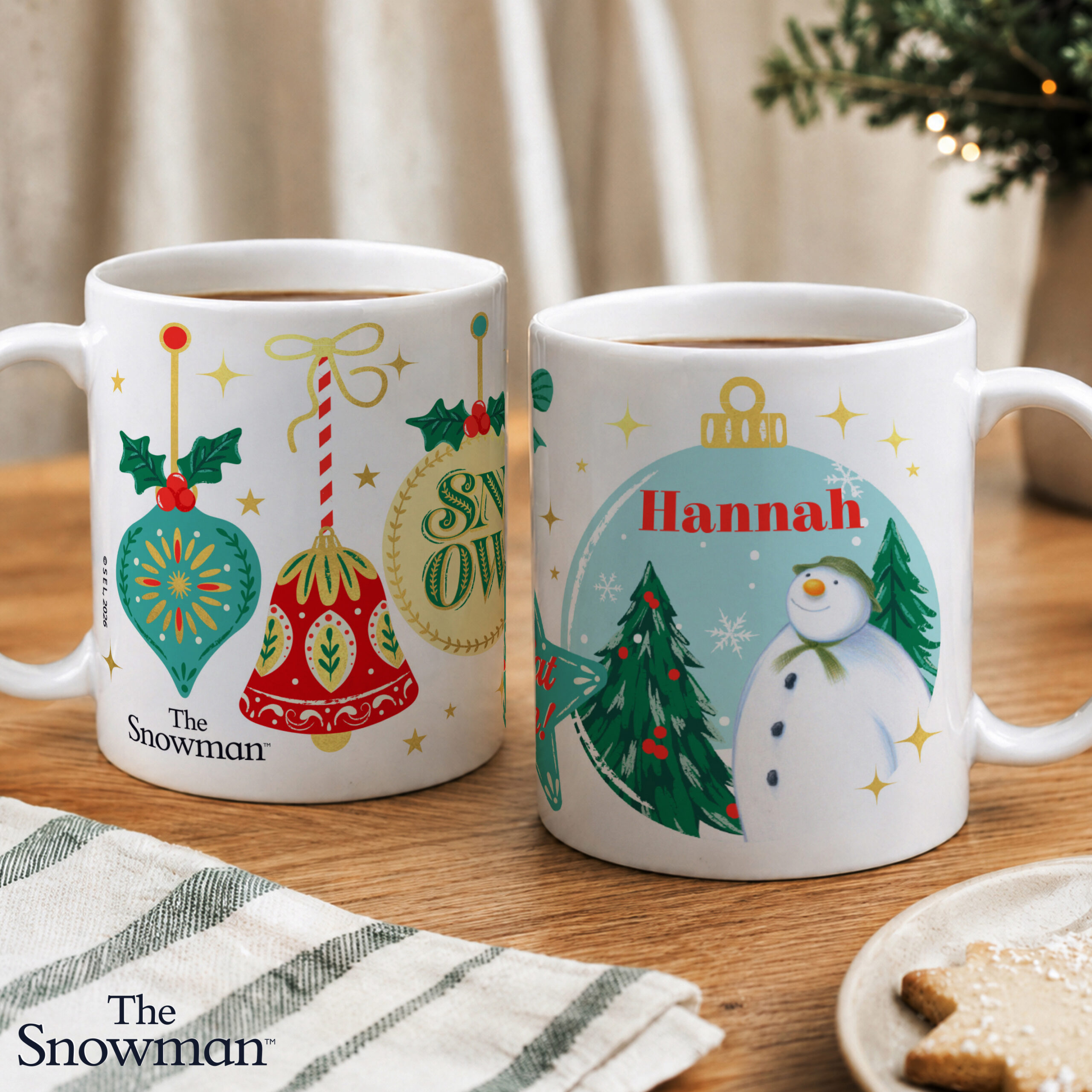 Personalised The Snowman Christmas Wishes Mug 3 Personalised The Snowman Christmas Wishes Mug