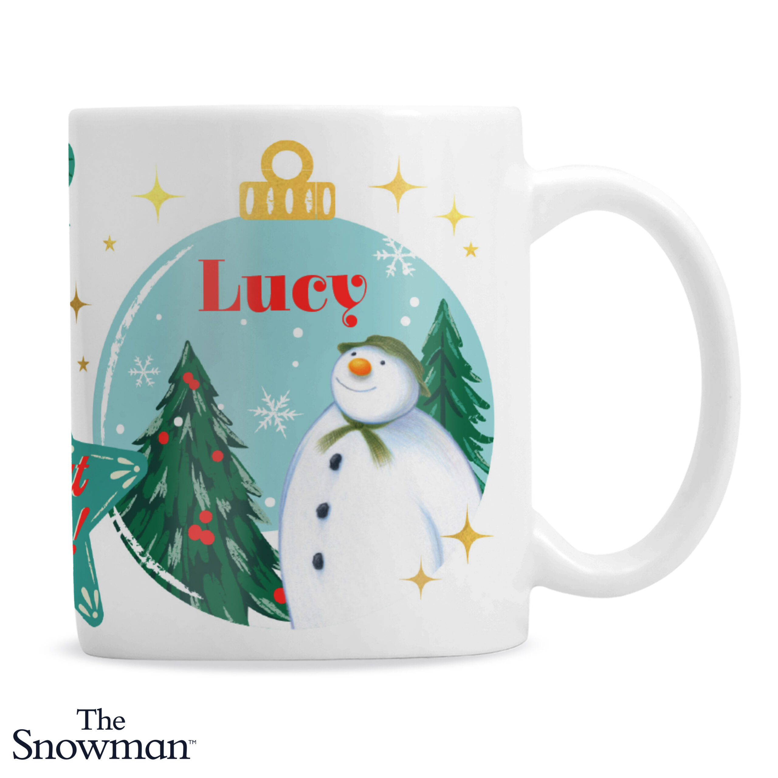 Personalised The Snowman Christmas Wishes Mug 4 Personalised The Snowman Christmas Wishes Mug