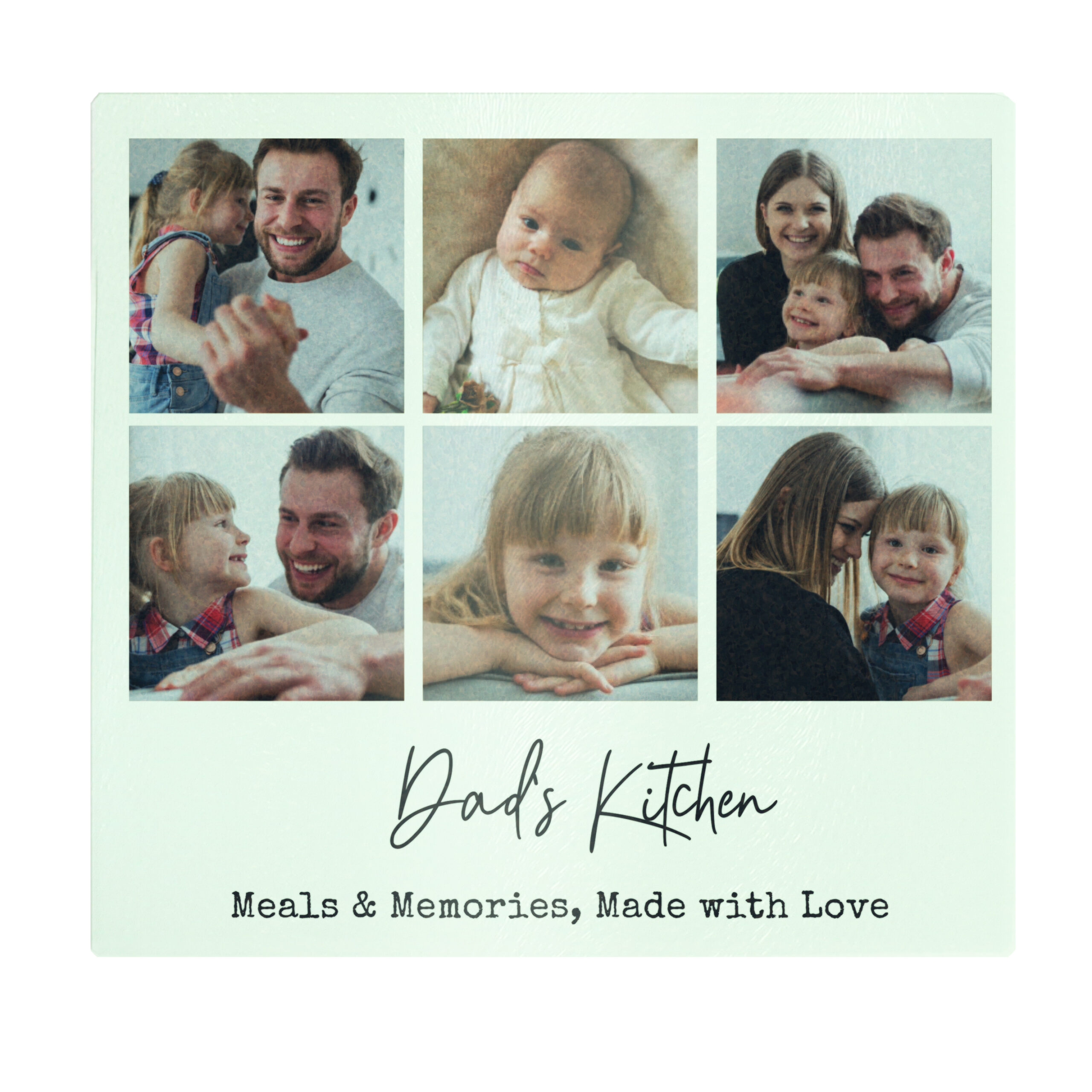 Personalised Photo Upload Glass Chopping Board 4 Personalised Photo Upload Glass Chopping Board