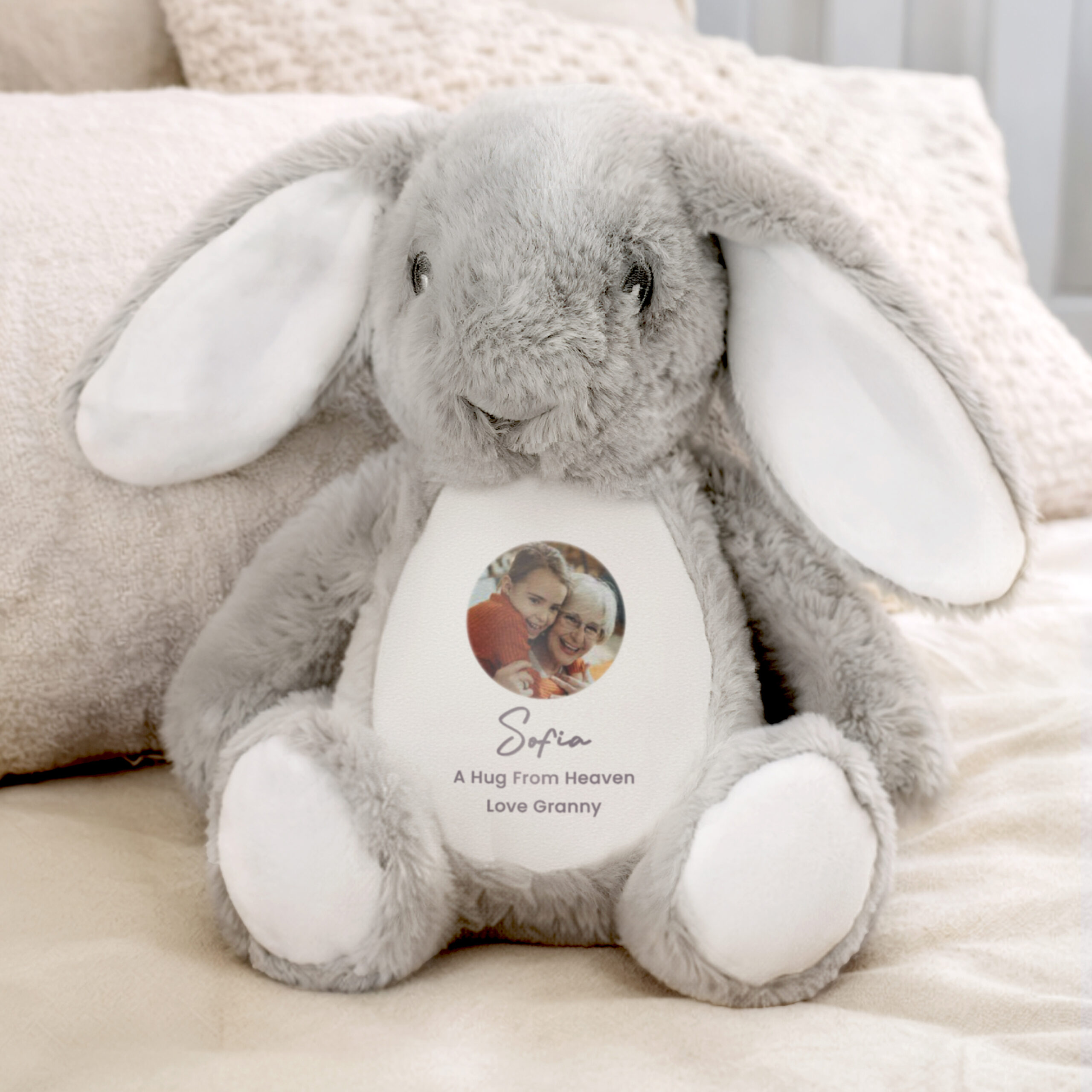 Personalised Sentimental Photo Upload Bunny 1 Personalised Sentimental Photo Upload Bunny