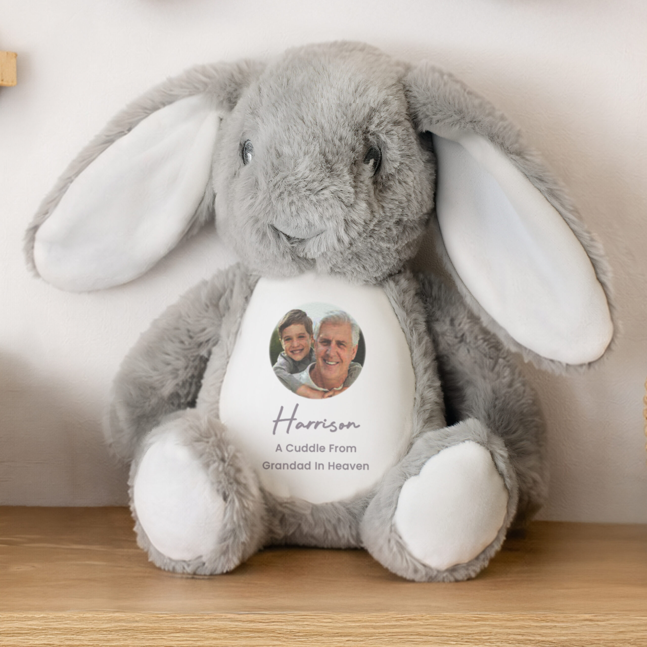 Personalised Sentimental Photo Upload Bunny 2 Personalised Sentimental Photo Upload Bunny