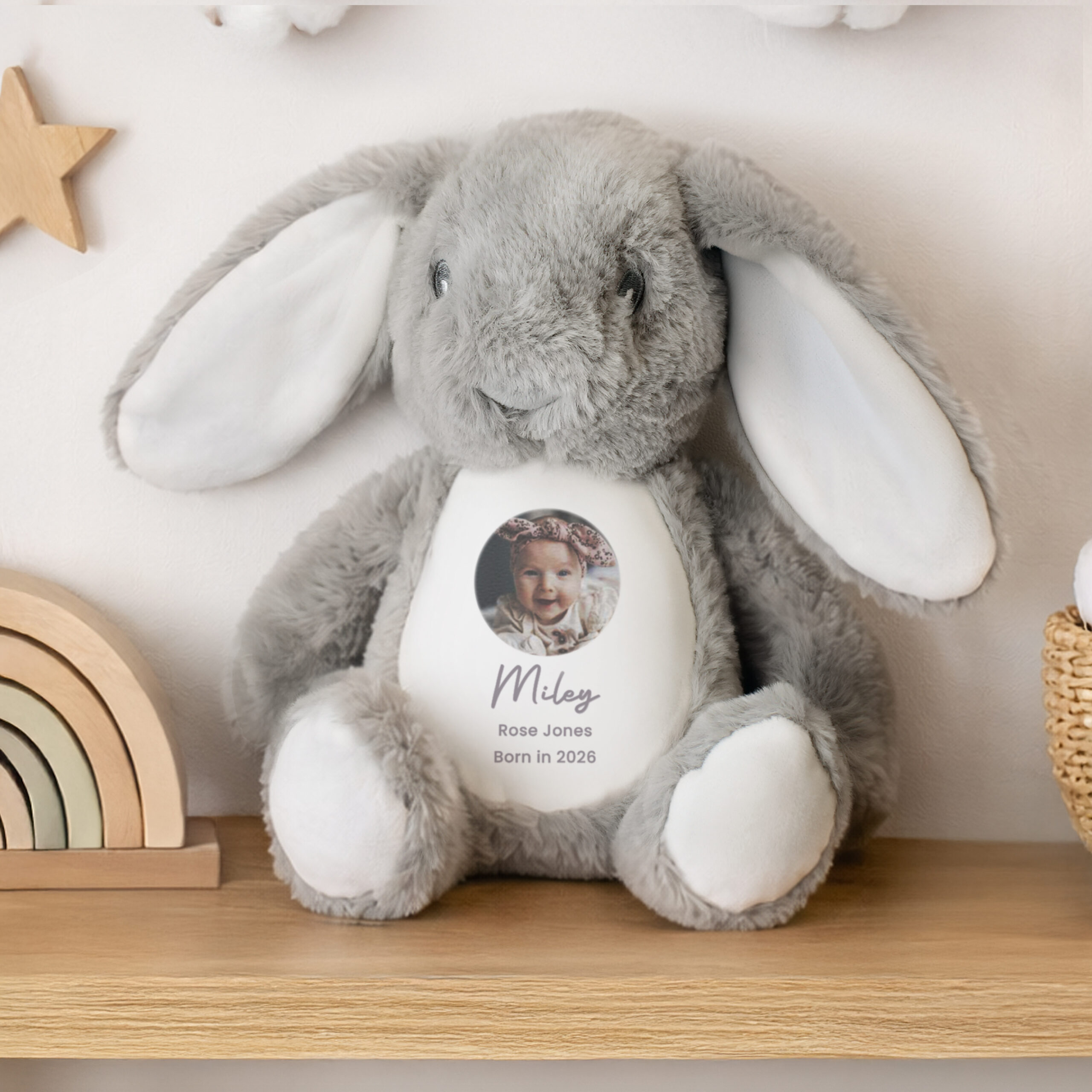 Personalised Sentimental Photo Upload Bunny 6 Personalised Sentimental Photo Upload Bunny