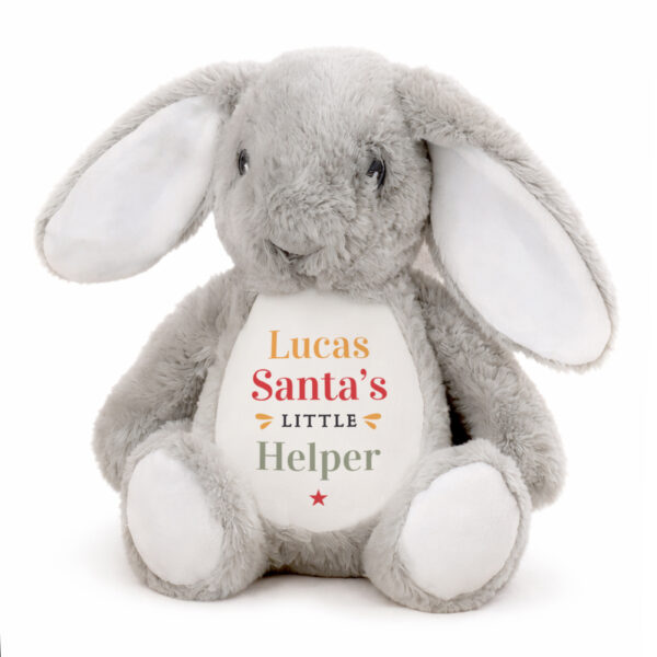 Personalised Santas Little Helper Bunny