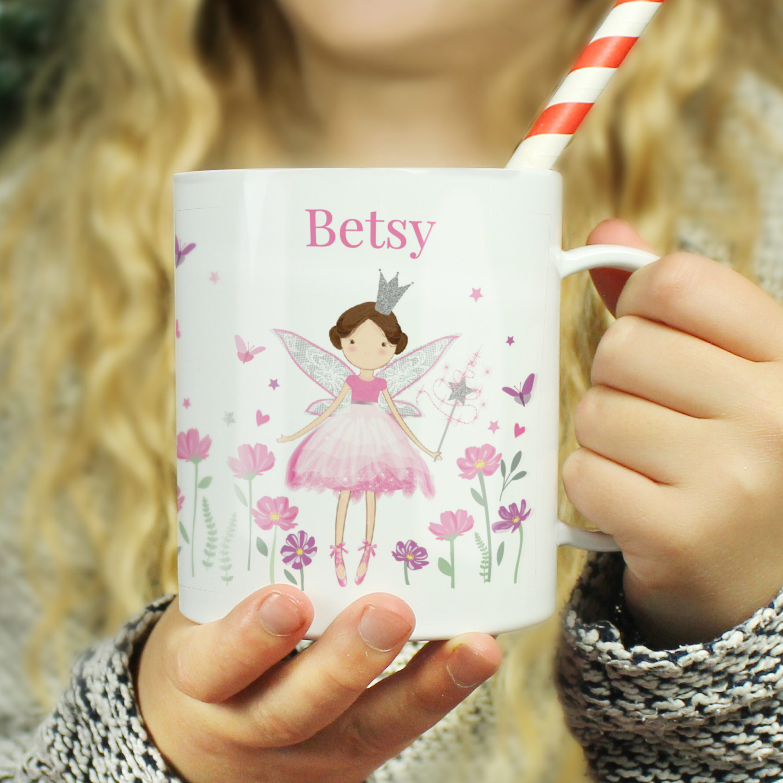 Personalised Fairy Princess Breakfast Set 3 Personalised Fairy Princess Breakfast Set